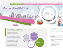 Tablet Screenshot of modernhealthclinic.org